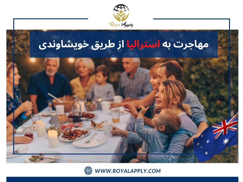 مهاجرت به استرالیا از طریق خویشاوندی شرکت رویال اپلای