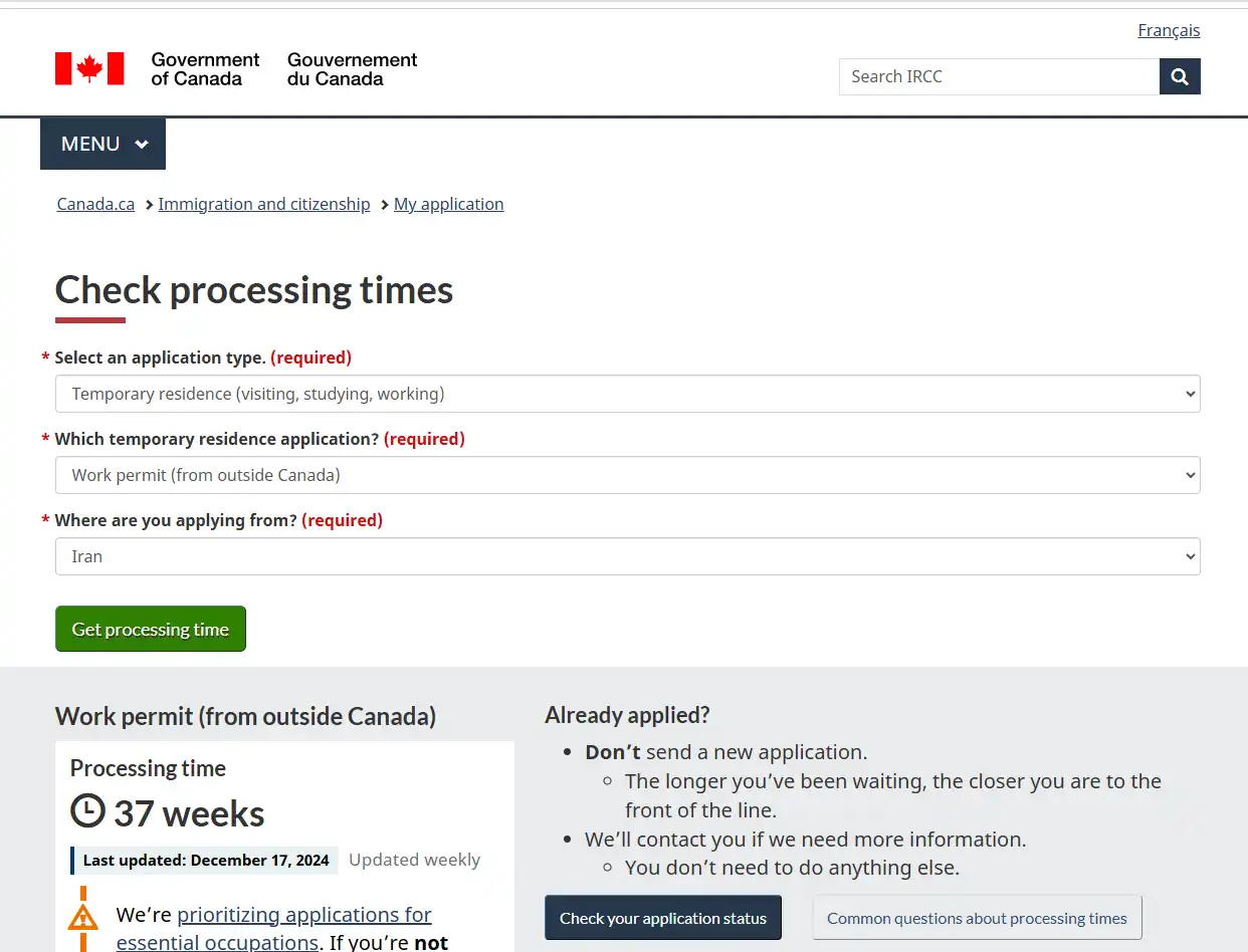 work in canada